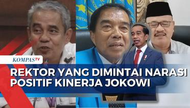 Begini Pernyataan para Rektor yang Diminta Buat Video Pemilu Damai dan 'Narasi' Kinerja Jokowi