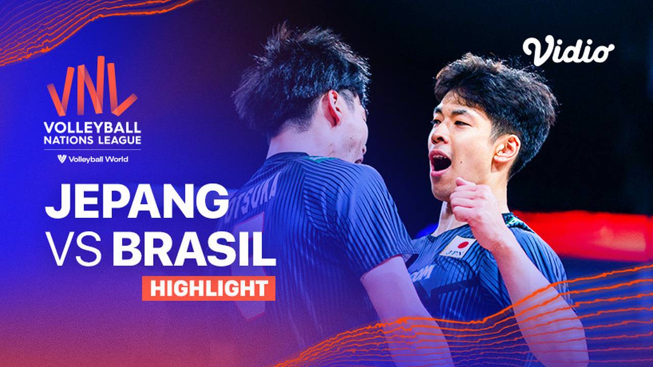 Match Highlights | Jepang vs Brasil | Men's Volleyball Nations League 2023