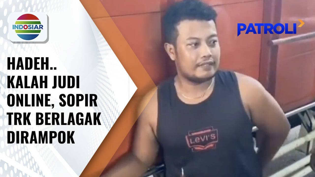 Kalah Judi Online, Sopir Truk Buat Laporan Palsu jadi Korban Rampok ...