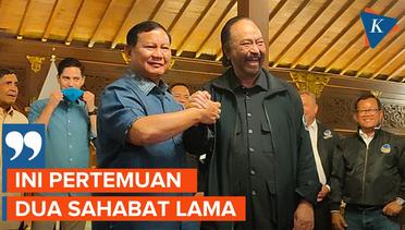 [FULL] Prabowo Subianto dan Surya Paloh Sepakat Hargai Pilihan Politik Masing-masing