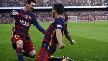 Messi-Suarez Bangkit, Barcelona Menang Atas Atletico Madrid
