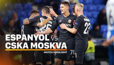 Full Highlight - Espanyol vs CSKA Moskva | UEFA Europa League 2019/2020