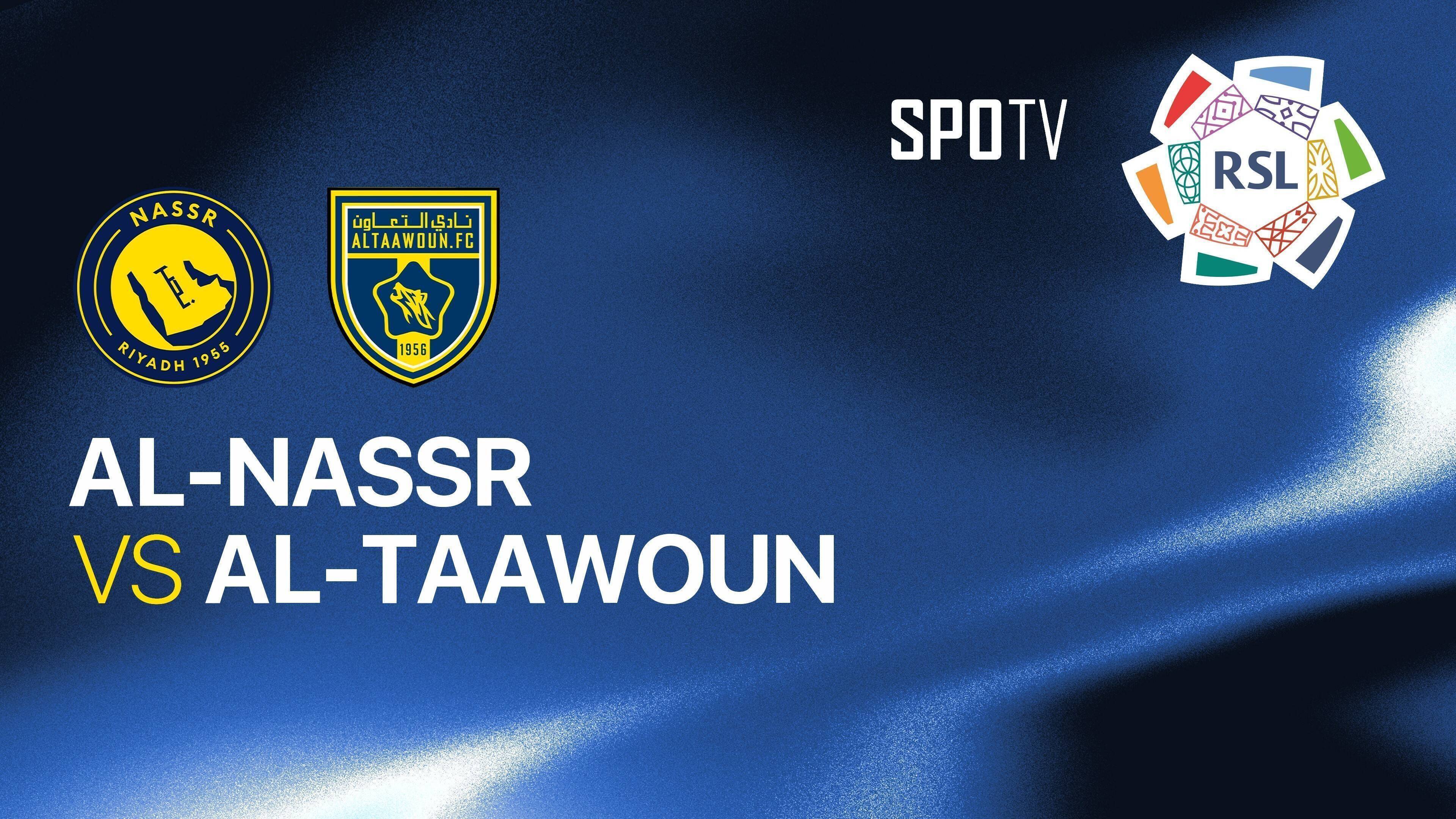 Al-Nassr vs Al-Taawoun FC