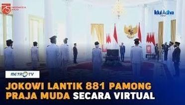 Presiden Lantik 881 Pamong Praja Muda Secara Virtual