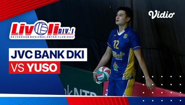 Putra: JVC Bank DKI vs Yuso - Full Match | Livoli Divisi 1 2023