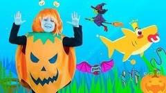 Baby Shark Halloween Special | Halloween Song with Anuta | Anuta Kids Channel