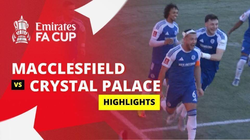 Macclesfield FC vs Crystal Palace