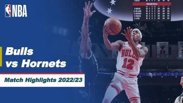 Match Highlights | Chicago Bulls vs Charlotte Hornets | NBA Regular Season 2022/23
