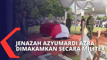 Dipimpin Muhadjir Effendy, Jenazah Azyumardi Azra Dimakamkan secara Militer di TMP Kalibata