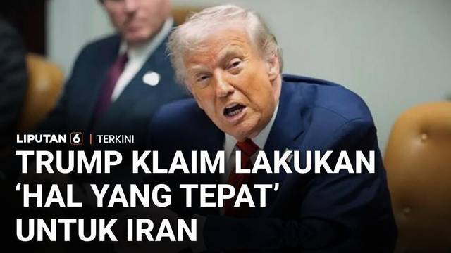 Trump Ungkap Alasan Serang Iran dan Ingin Perang Rusia-Ukraina Segera Berakhir | Liputan 6