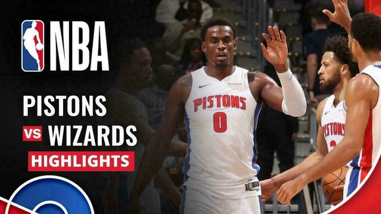 Detroit Pistons vs Washington Wizards - Highlights | NBA Regular Season