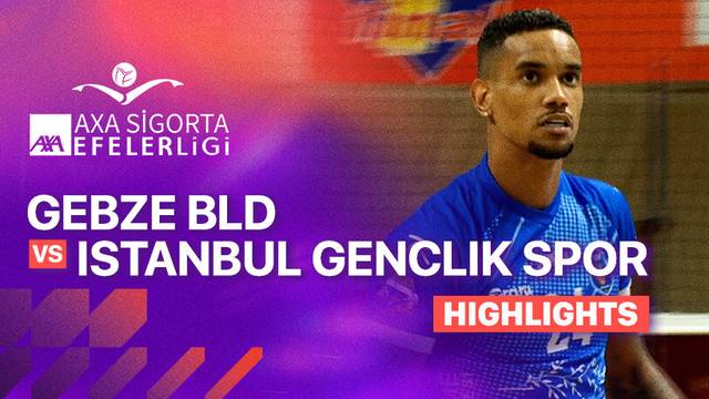 Gebze Bld vs Istanbul Genclik Spor - Highlight | Turkish Men's Volleyball League 2025/26