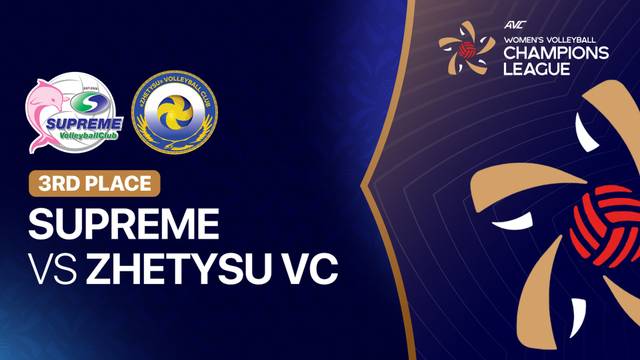 3rd Place: Supreme VC vs Zhetysu VC - Full Match | AVC Women's Champions League 2026