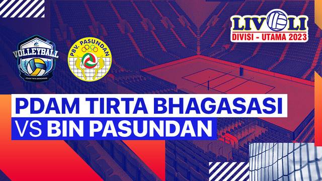 Putra: PDAM Tirta Bhagasasi Bekasi vs BIN Pasundan - Full Match | Livoli Divisi Utama 2023