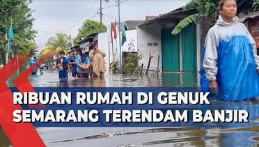 Ribuan Rumah di Genuk Semarang Terendam Banjir