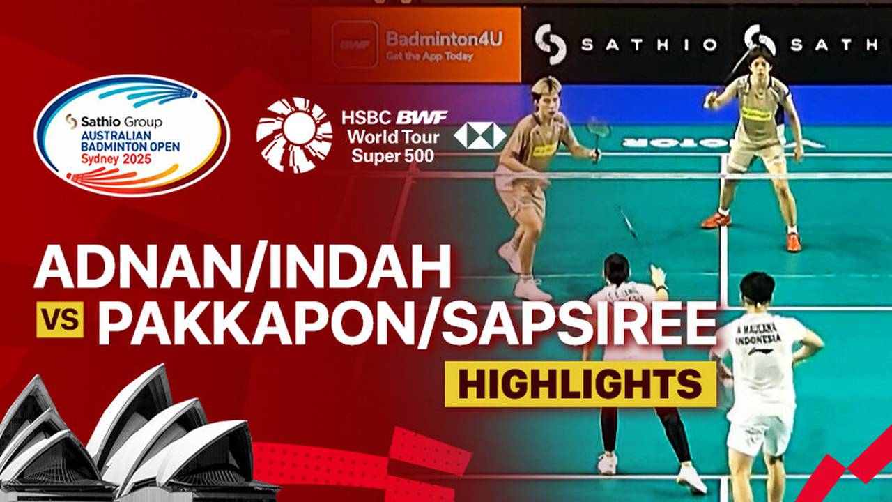 Adnan Maulana/Indah Cahya Sari Jamil (INA) vs Pakkapon Teeraratsakul ...