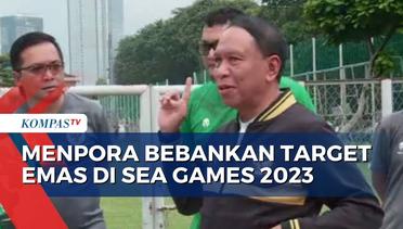 Kunjungi Latihan Timnas U22, Menpora Targetkan Medali Emas di SEA Games 2023 Kamboja!