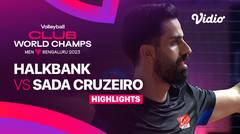 Halkbank Spor Kulubu (TUR) vs Sada Cruzeiro Volei (BRA) - Highlgihts | FIVB Men's Club World Champs 2023