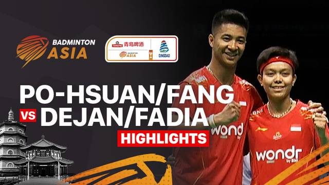 Yang Po-Hsuan/Hu Ling Fang (TPE) vs Dejan Ferdiansyah/Siti Fadia Silva Ramadhanti (INA) - Highlights | Badminton Asia Mixed Team Championship 2025 - Mixed Doubles Quarter Finals
