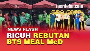 Menu BTS Meal McDonald's Diserbu Ojol, Polisi dan TNI Turun Tangan