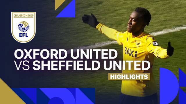 Oxford United vs Sheffield United - Highlights | EFL Championship 2024/25