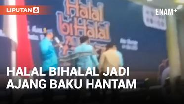 Duh! Halal Bihalal Mahasiswa Berujung Ricuh di Kantor Gubernur Sumut