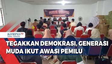 Tegakkan Demokrasi, Generasi Muda Semarang Ikut Awasi Pemilu