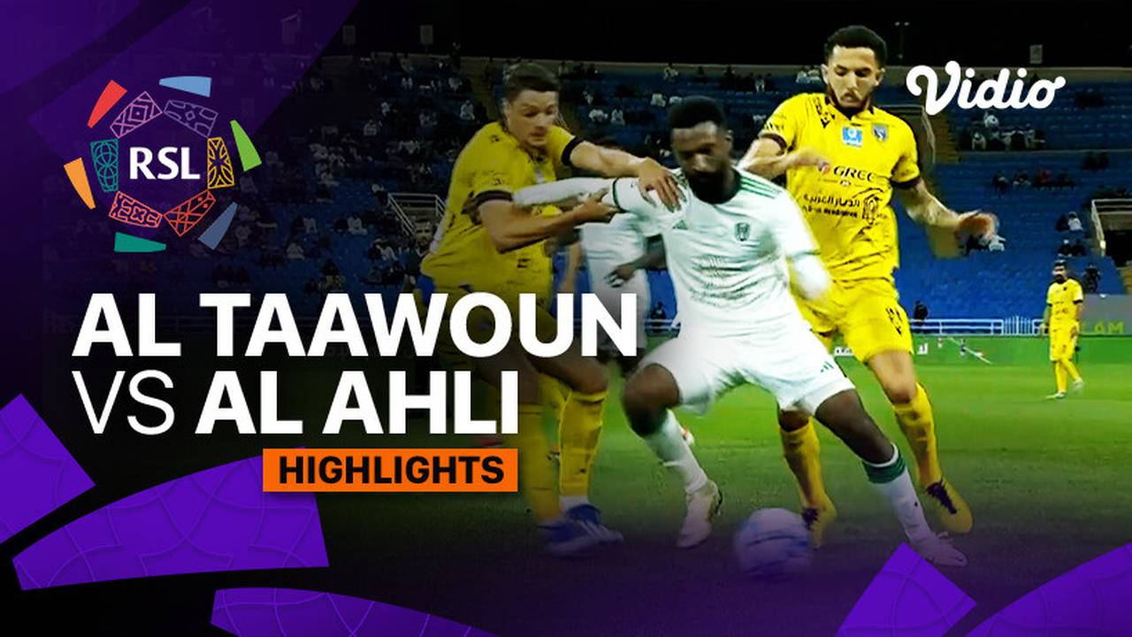 Al Taawoun vs Al Ahli - Highlights | ROSHN Saudi League 2023/24