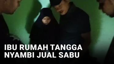 Nyambi Jualan Sabu, Ibu Rumah Tangga di Bintan Ditangkap Polisi