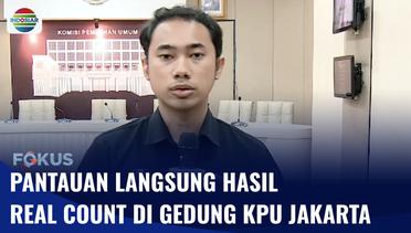 Live Report: Pantauan Hasil Real Count KPU di Gedung KPU Jakarta | Fokus