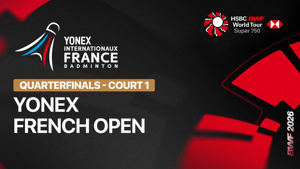 Thom Gicquel/Delphine Delrue (FRA) vs Wu Guan Xun/Lee Chia Hsin (TPE ...