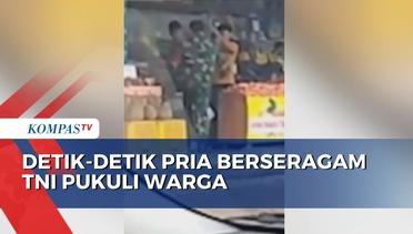Video Viral Pria Berseragam TNI Aniaya Warga Gara-Gara Mobilnya Tersenggol di Depok