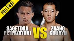Sagetdao Petpayathai vs. Zhang Chunyu - ONE Championship Full Fight