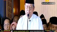 FULL Video Pidato Jawaban SBY atas pernyataan Antasari Ashar Malam ini