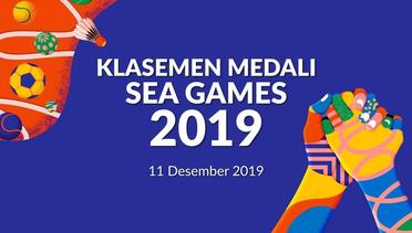 Klasemen Medali SEA Games 2019, Indonesia Finis Posisi Empat