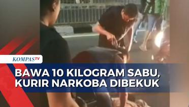 Bawa 10 Kilogram Sabu, Kurir Narkoba di Kota Medan Dibekuk Polisi