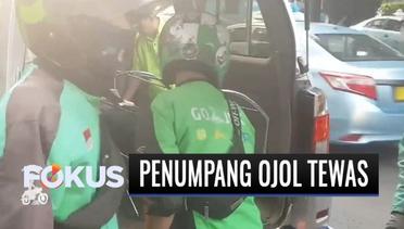 Diduga Jatuh dari Motor karena Ngantuk, Penumpang Ojol di Jakarta Tewas