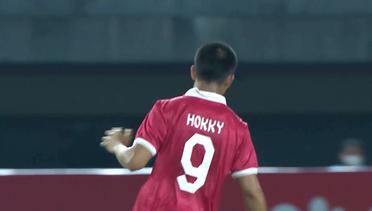 Gooll!!! Hokky Caraka (Indonesia) Membuka Keunggulan Menjadi 1-0 | AFF U 19 Championship 2022