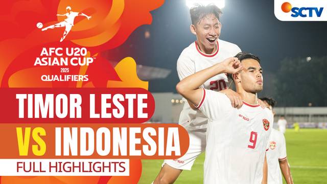 Timor-Leste vs Indonesia - Full Highlight | AFC U20 Asian Cup 2025 Qualifiers