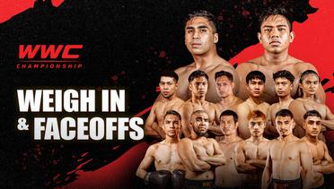 Weigh-In & Faceoffs Warzone World Championship 2025