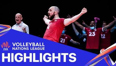 Match Highlight | VNL MEN'S - Iran 3 vs 1 Italy | Volleyball Nations League 2021