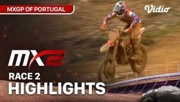 MXGP of Portugal - MX2 Race 2 - Highlights | MXGP 2024