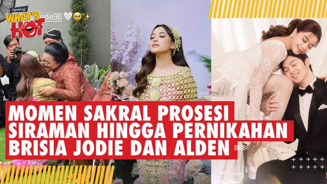 Siraman hingga Pemberkatan: Momen Sakral Hari Bahagia Brisia Jodie & Alden