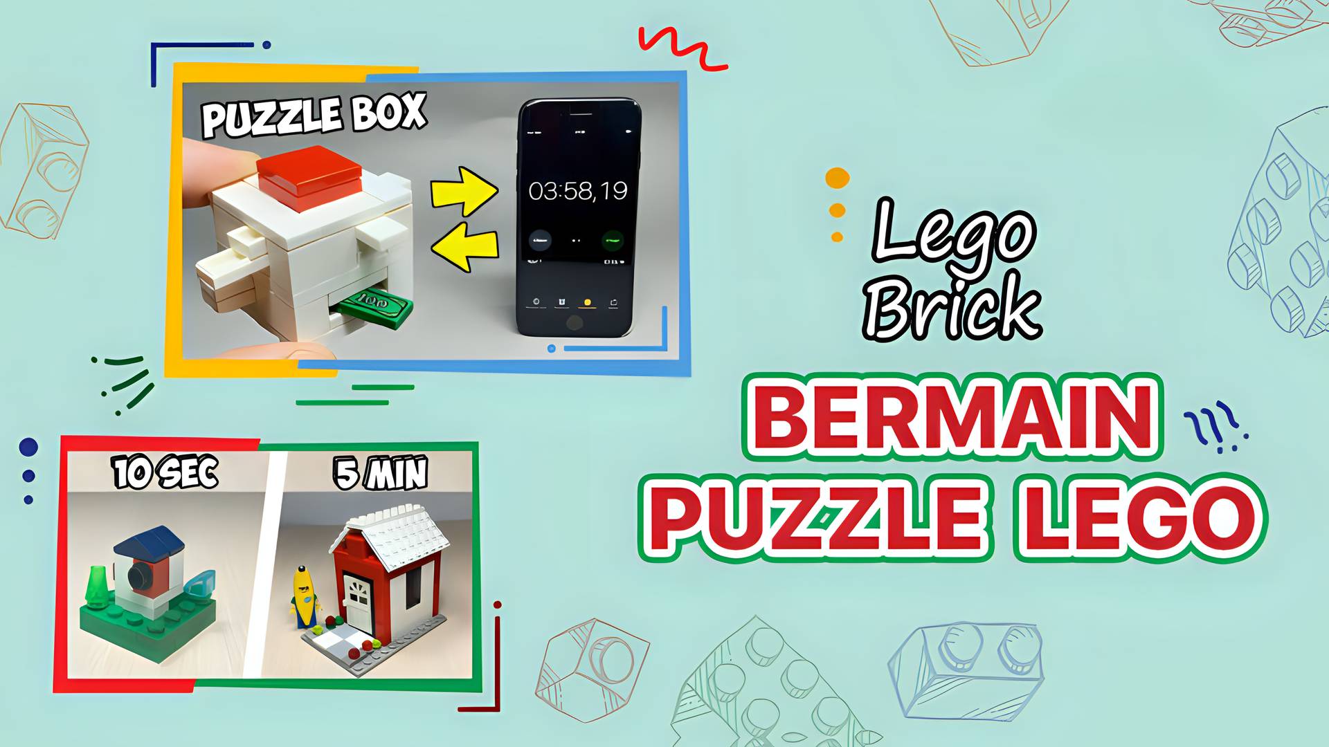 LEGO BRICK - Bermain Puzzle Lego