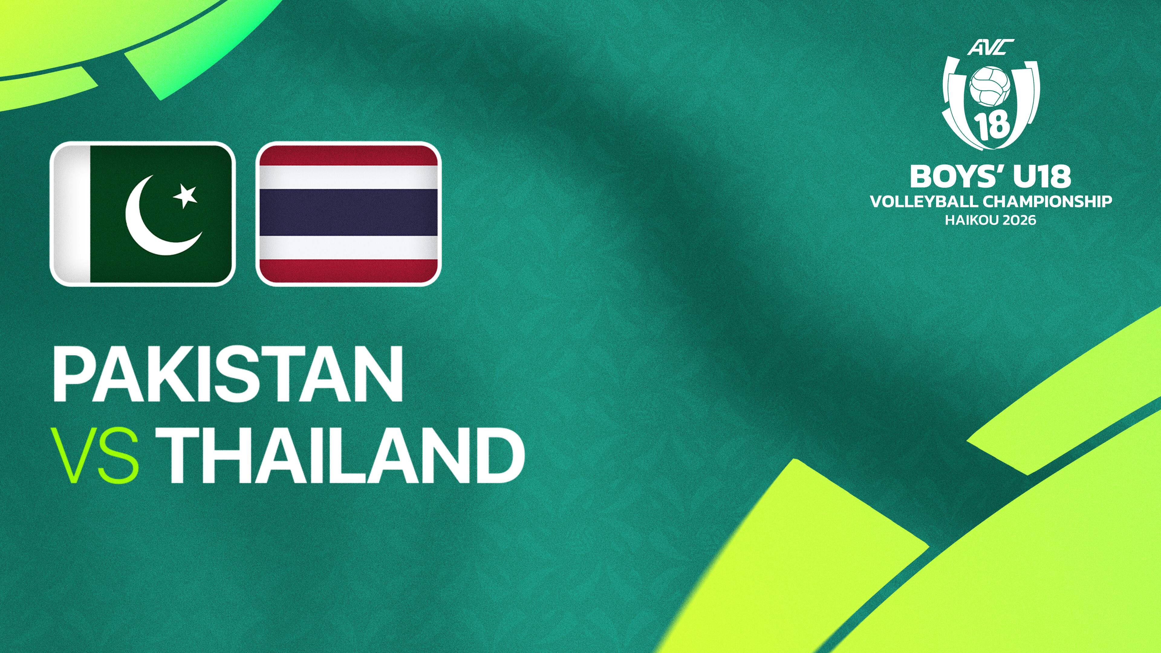Pakistan vs Thailand