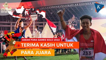 Doan dan Harapan untuk Atlet Indonesia yang berhasil Raih Juara Umum di ASEAN Para Games 2022