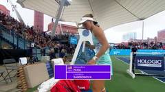 Match Highlights | Bernarda Pera vs Liudmila Samsonova | WTA Tennis in the Land Presented by Motorola Edge 2022