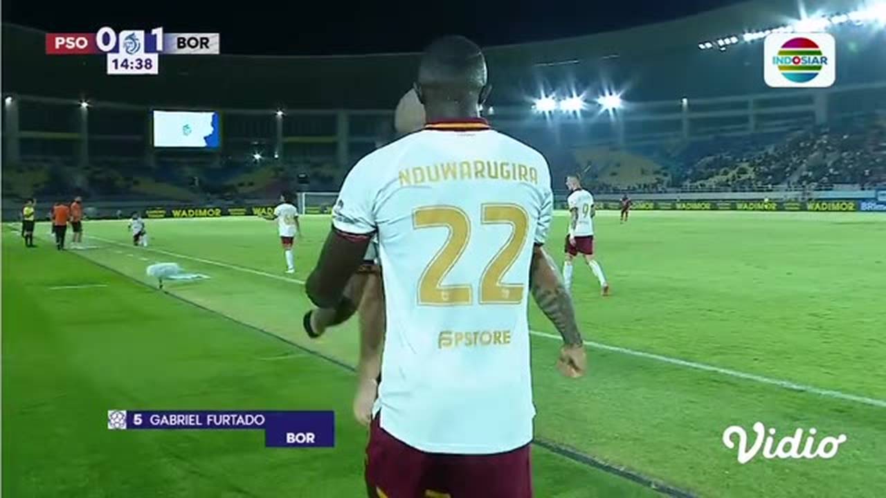 Gol! Gabriel Furtado Membawa Borneo FC Samarinda Unggul Sementara atas