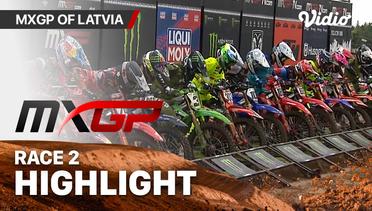 Highlights | Round 8 Latvia: MXGP | Race 2 | MXGP 2023