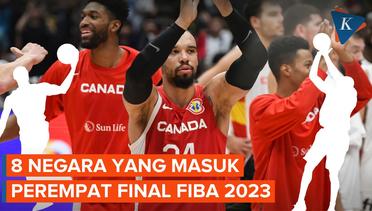 Kanada Tembus 8 Besar FIBA World Cup, Pulangkan Spanyol